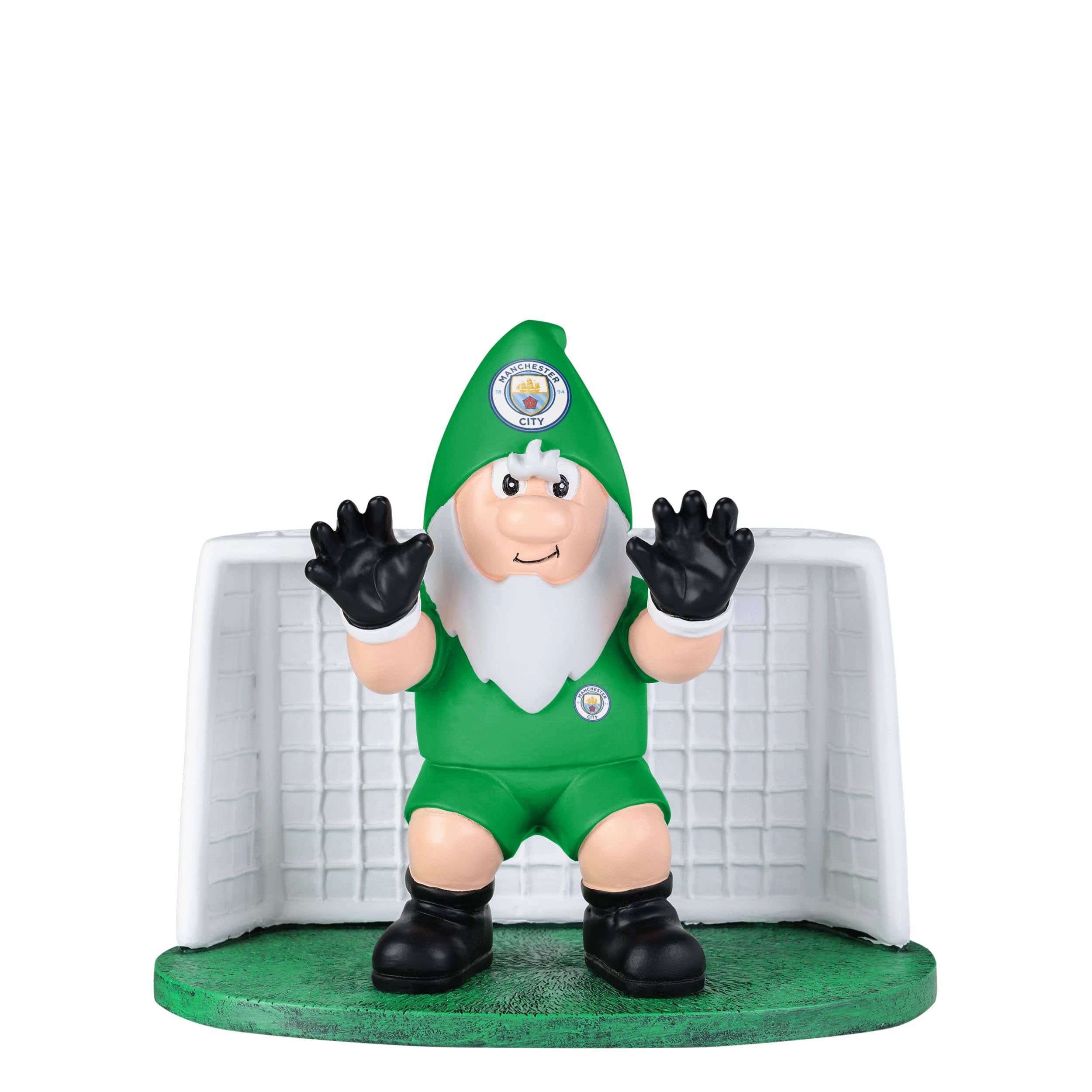FOCO Officially Licensed Manchester City FC Goalkeeper Football Garden Gnome