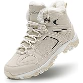 Littleplum Snow Boots for Women-Warm Fur Line Anti Slip Womens Winter Boots-Fashion Ankle Booties Sneakers for Outdoor Hiking