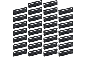 Antrader 30-Pack 2X20 FC-40P 40Pin IDC Socket Connector Female 2.54mm Pitch Plug Header Connector Dual Rows for Flat Ribbon Cable