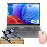 Lenovo IdeaPad Slim 3 Business Copilot AI Laptop, 15.3" FHD+ 1920&times;1200, Intel Core i7-13620H, 16GB DDR5 RAM, 512GB SSD, Wi-Fi 6, Webcam, Win11 Home, Bundle with PCO Laptop Cooler &amp; Thunderobot Mouse