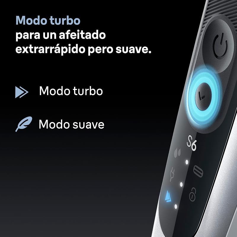 Series 6 Afeitadora Eléctrica Hombre, 62-S7650CC,Plata