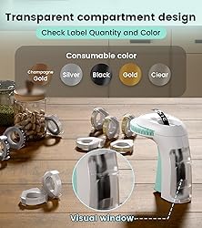 Embossing Label Maker with 10 Tapes, Vixic Omega S
