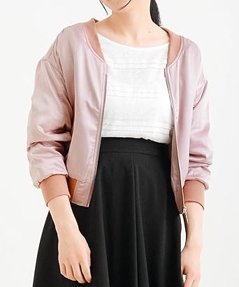 Amazon マジェスティックレゴン Majestic Legon サテンブルゾン