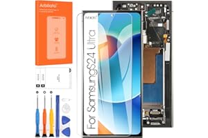 AMOLED Screen for Samsung Galaxy S24 Ultra 5G Screen Replacement for Samsung S24 Ultra LCD Screen SM-S928B Touch Display Digi