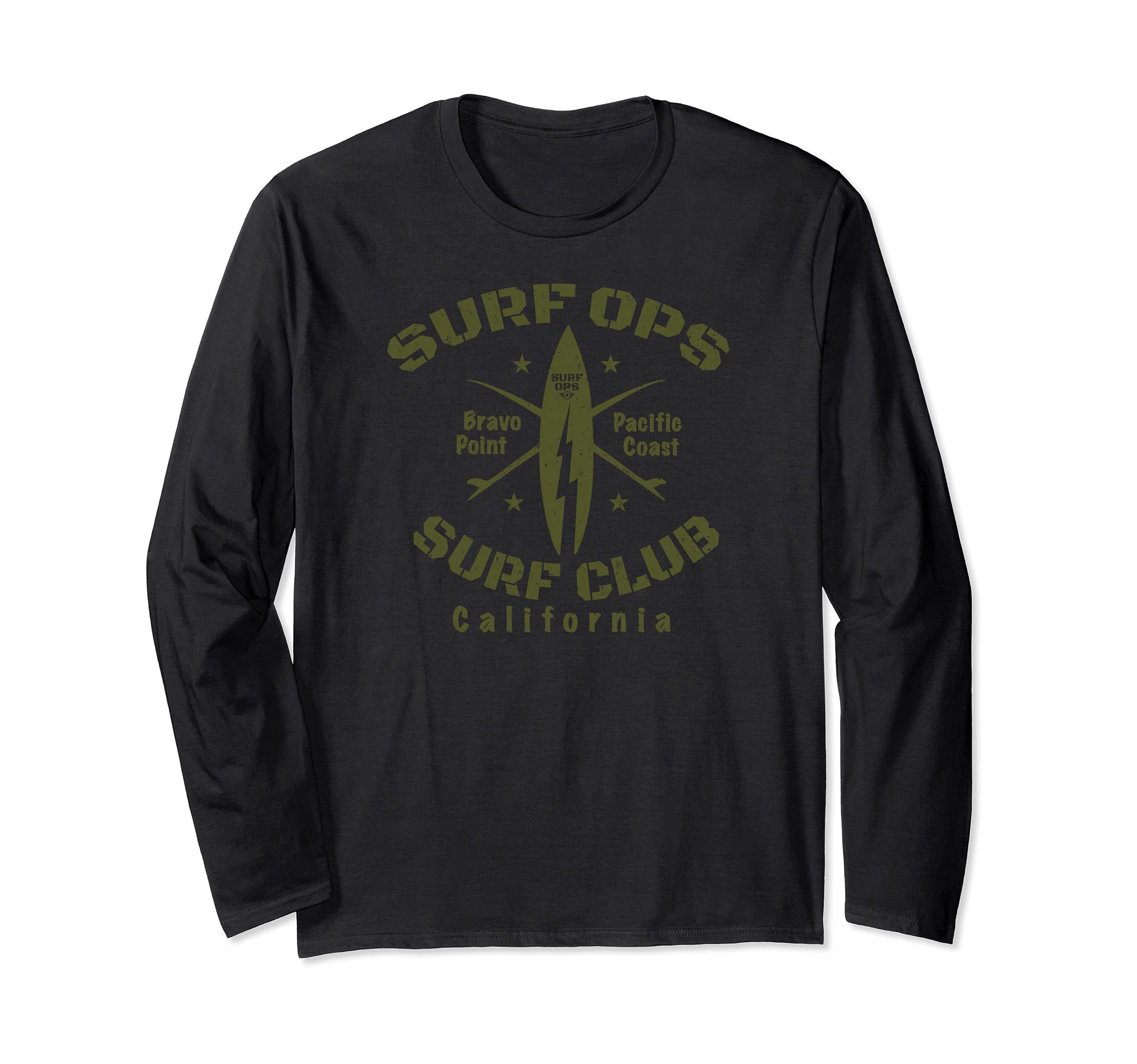 Surf Ops Surf Club Point Bravo Long Sleeve T-Shirt