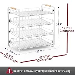 MAXIFFE 4 Tier Can Organizer for