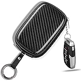 Car Key Signal Blocking Pouch Anti-Theft Accessory for RFID Blocking Bag Faraday Key Fob Protector Car Key Pouch Anti-Theft Car Security Cage,Real Carbon Fiber