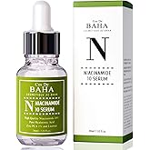 Cos De BAHA Niacinamide 10% Serum 1 Fl Oz – Zinc PCA, Hyaluronic Acid & Aloe for Balancing, Pore-Refining & Uneven Tone (30 ml)