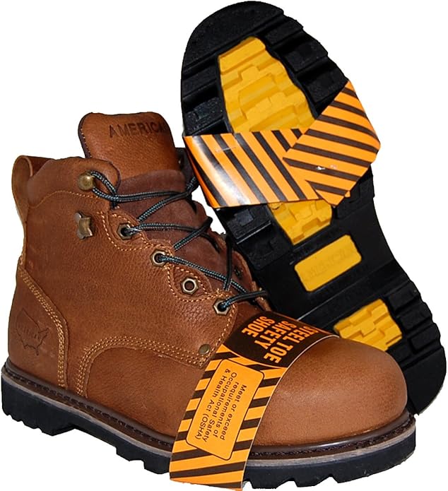 Goodyear Welted Steel Toe Leather 6 Inch Work Boot, Men