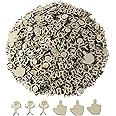 300 Pcs Bag of Fucks to Give 3 Style Wooden Fucks and Icons Set Stress Relief Gadgets Funny Office Supplies Desk Accessories Gifts for Friends Valentine Birthday New Year