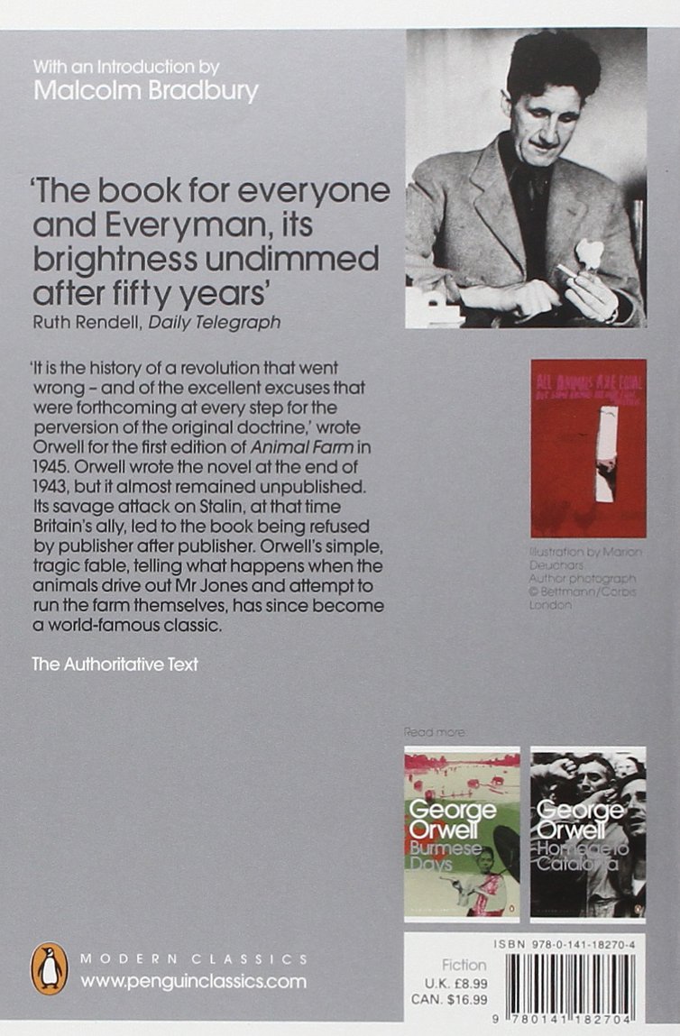 [- Animal Farm: A Fairy Story (Penguin Modern Classics) -]