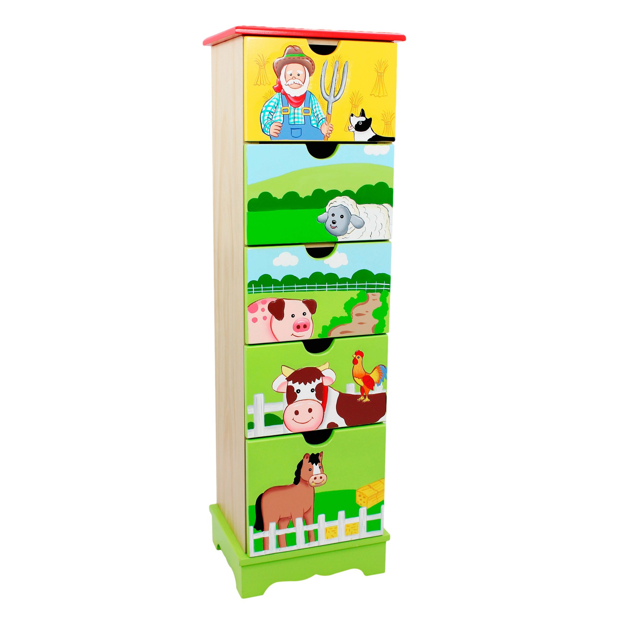 Fantasy Fields Toy Furniture Happy Farm 5 Drawer Cabinet TD-11323A
