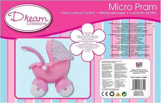 dream creations micro pram