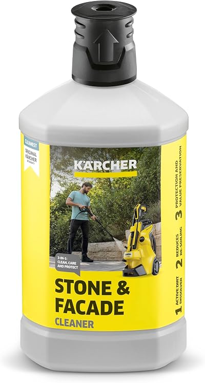 Kärcher 62957650 3-in-1 Stone Plug and Clean Black Stone Cleaner