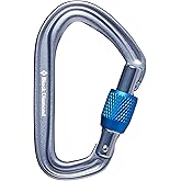 BLACK DIAMOND HotForge Screwgate Carabiner | Lightweight Aluminum Locking Carabiners | for Rock Climbing, Mountaineering, Camping, Outdoor