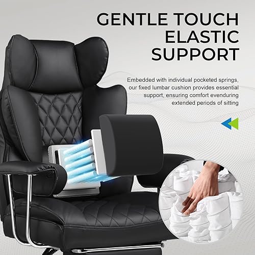 Gaming Chair Blue GTRACING Gaming Chair Ergonomic Recliner With
