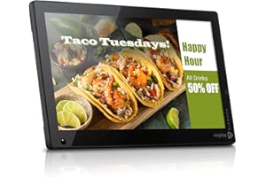 Nixplay Signage 15.6"- Simple, scalable and Stunning Digital Signage, Ready to use Right Out of The Box. Remote Content Management