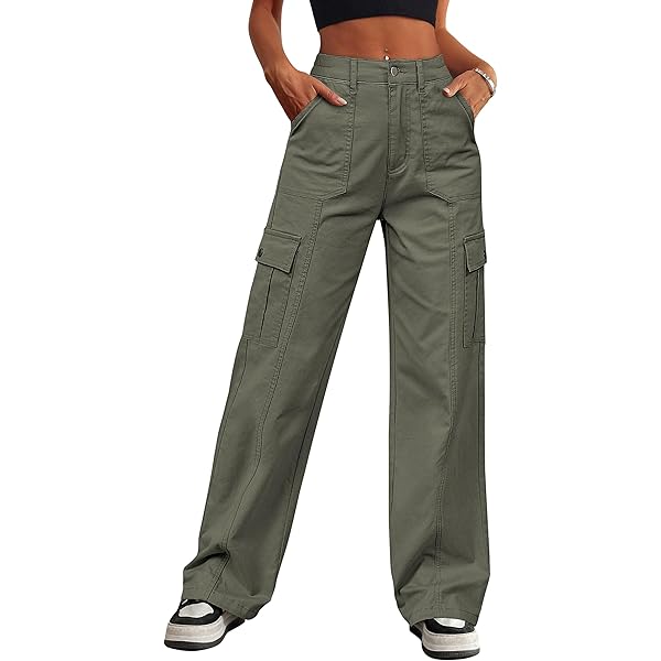 amazon cigarette pants SOMTHRON Women's High Rise Belted Slim Fit Cigarette Pants High Waist Long  Straight Tapered Leggings Pants Without Belt(15903YE-S) at Amazon Women's  Clothing store