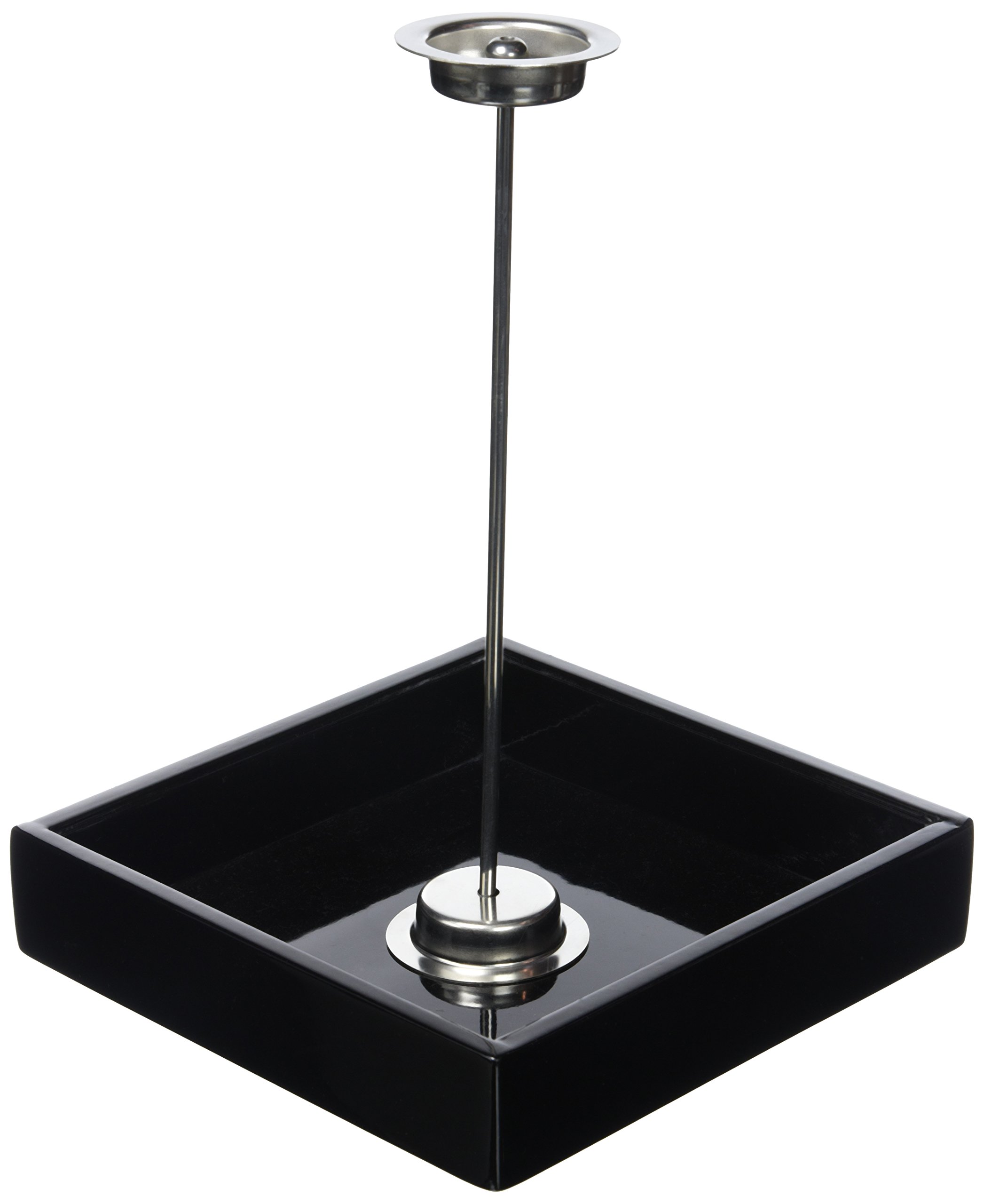 MEPRA Stainless Steel Paper Towel Holder, Black