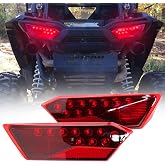 Atubeix LED Taillights Rear Brake Lamp Assembly for Polaris RZR 900 XP 1000 4 XP 1000 S 900 XP XP 4 XP 4 1000 Turbo 2014-2019 2pcs (Red)
