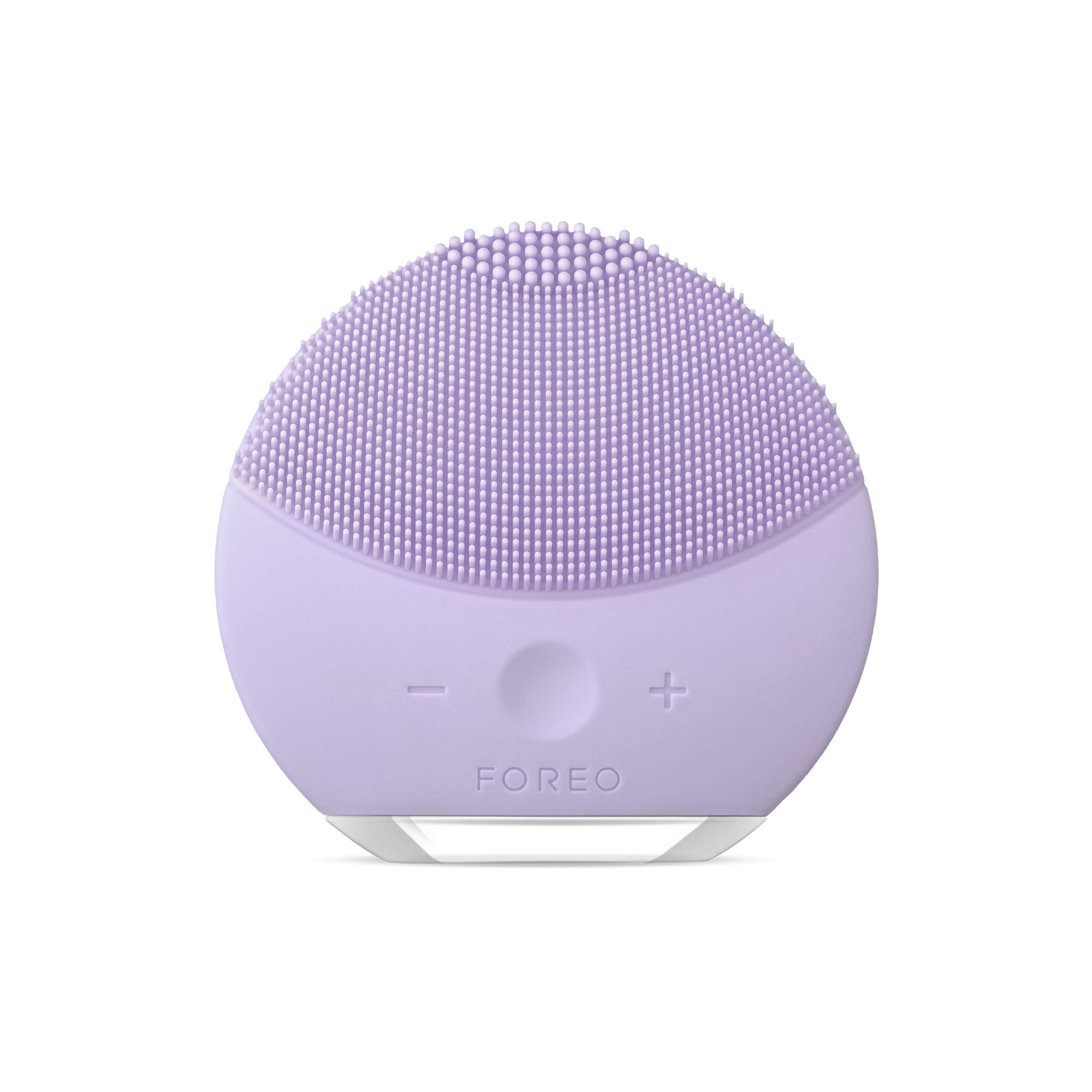 FOREO Luna Mini 2 Plus Compact Cleansing and Firming Facial Massage Device for All Skin Types, Enchanted Violet Lavander,F0806