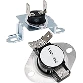 2026 Upgraded 6931EL3003D Dryer Thermal Fuse 6931EL3001F Dryer Thermostat L125-31C Replacement Fit for KenM0re LG Replaces dle5955w dle2050w dle2301r AP5072172 AP4440975 PS3530482 PS3530485 by Romalon