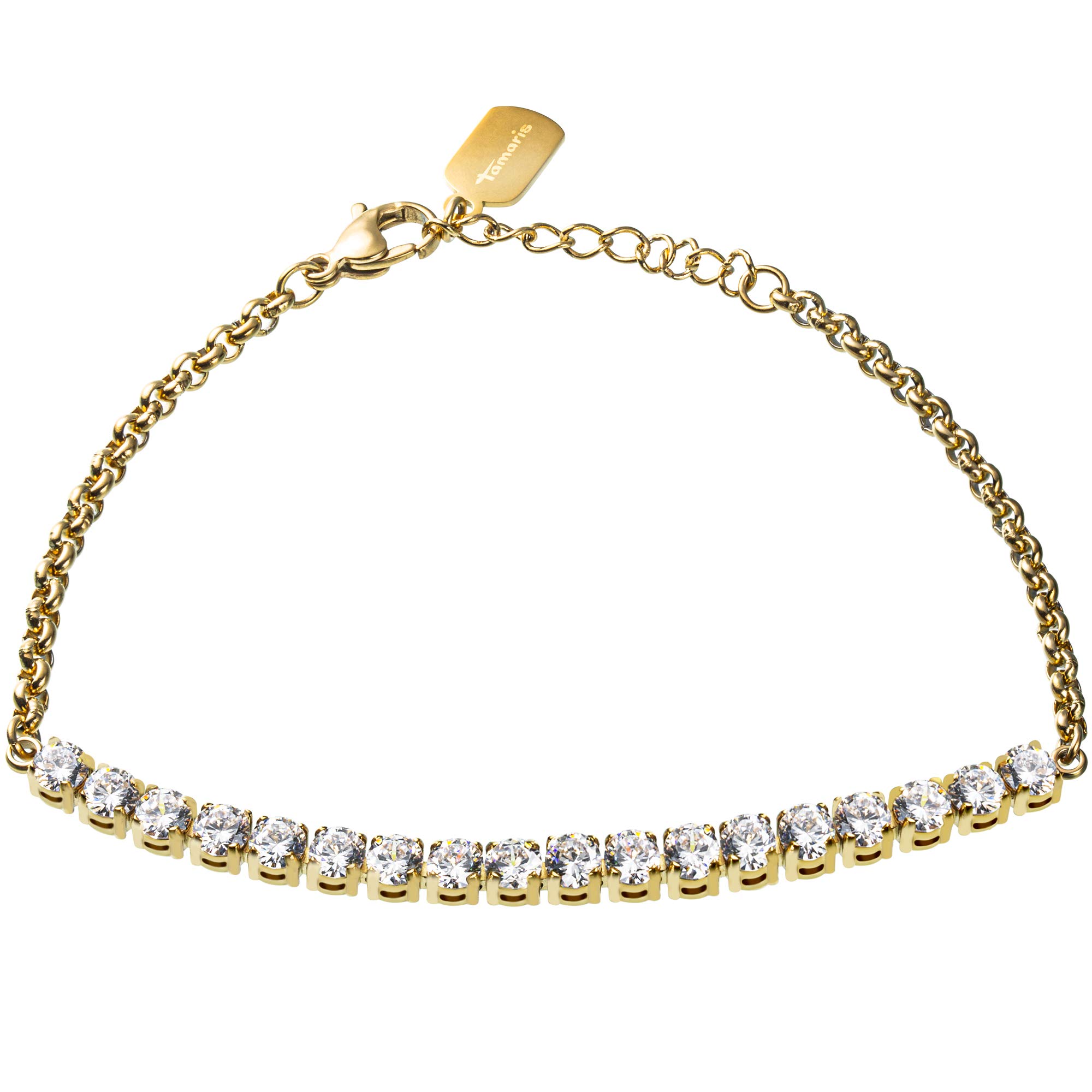 Tamaris Maddy TJ039 Women's Bracelet Stainless Steel Gold with Zirconia