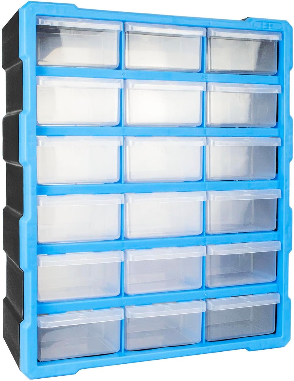 TekBox DIY Tool Bits Storage Organiser Unit 18 Large Drawers Cabinet
