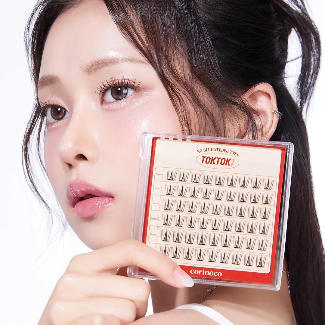 Toktokhara No-Glue Eyelashes #Pure (Light)