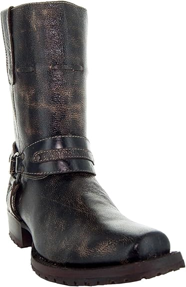 black slip resistant cowboy boots