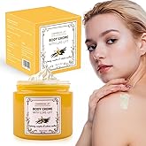 Xaninp Champagne Body Cream, Champagne Lift Body Creme with Firming Complex & Pink Pepperslim, Deep Hydration & Smoothing Body Cream, Firms & Lifts Arms & Legs, Hydrates Dry Skin, Vanilla Scent