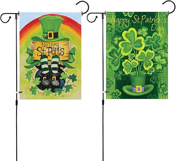 St Patrick's Day Garden Flag, Double Sided Garden Flags