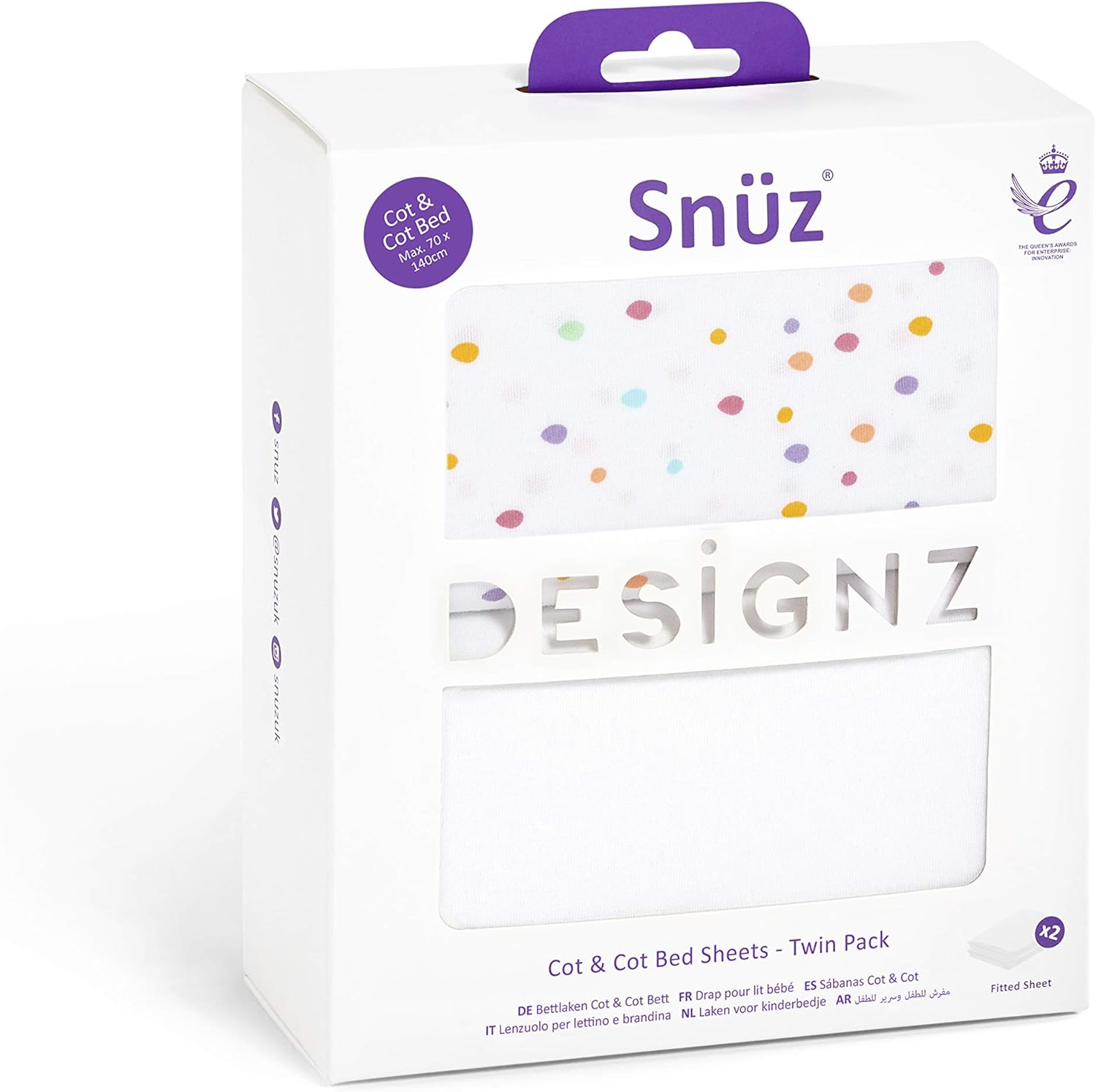 snuz cot bed
