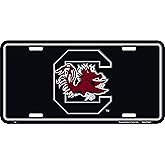 Hangtime South Carolina Gamecocks Novelty License Plate Black Background