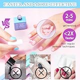 Hualijia Gel Nail Polish Remover Kit 15ml with Scraper & File view 4