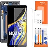 TFT for Samsung Galaxy Note 9 Screen Replacement for Samsung Note 9 LCD Display SM-N9600 SM-N960F SM-N960U Screen Replacement Digitizer Touch Assembly Blue with Frame