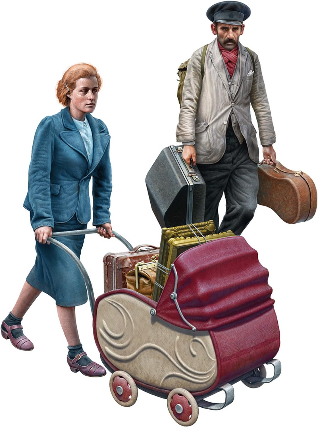 Miniart MIN38084 Scale Model, Molded Color, 1:35