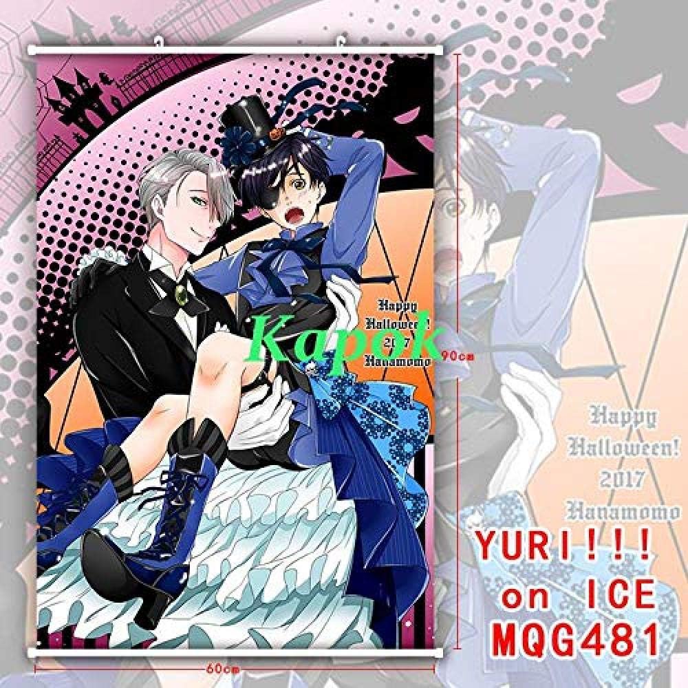 Amazon Co Jp 同人サイトタペストリー Yuri N Ice ユーリ N Ice ポスターぶら下げ絵アニメ漫画同人誌アダルトエロ巨乳18 60cm 90cm ホビー