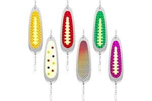 Arrowbash Kokanee Dodger Fishing Teardrop Dodgers Flashers for Trolling Lure Tackle Salmon Fish