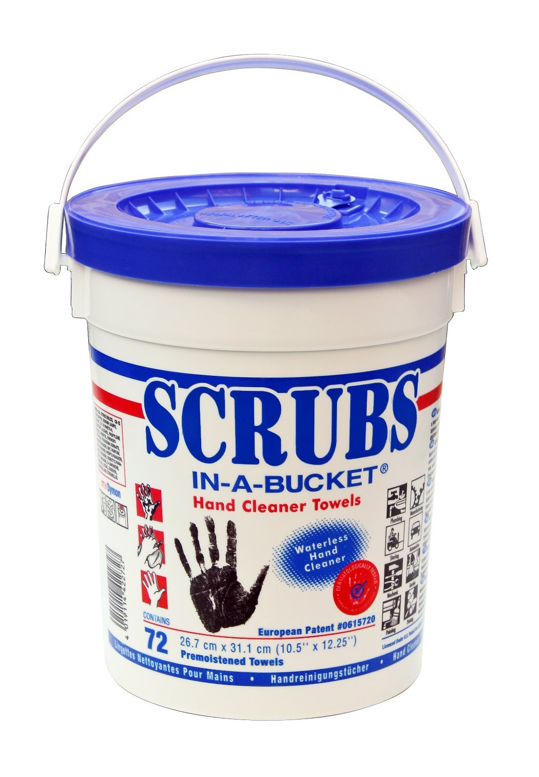 ROCOL Scrubs Hand Wipes TUB 72