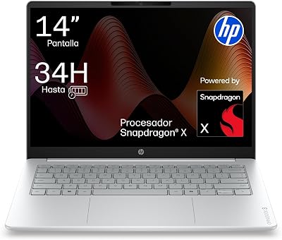 OmniBook 3 Ordenador Portátil, 14" WUXGA, Snapdragon X, 16GB, 512GB