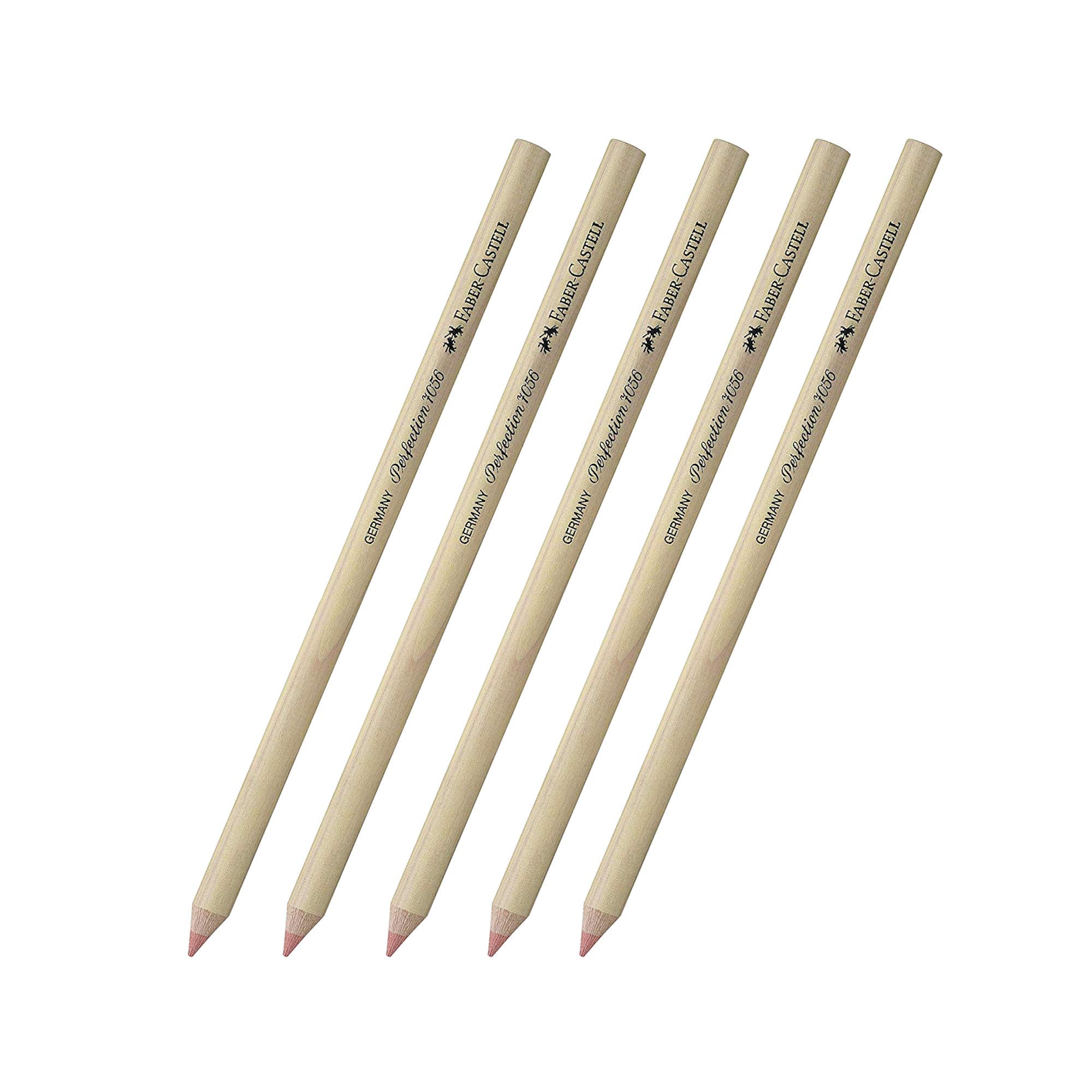 Faber-Castell Perfection Eraser 5x 7056 Soft Red Lace
