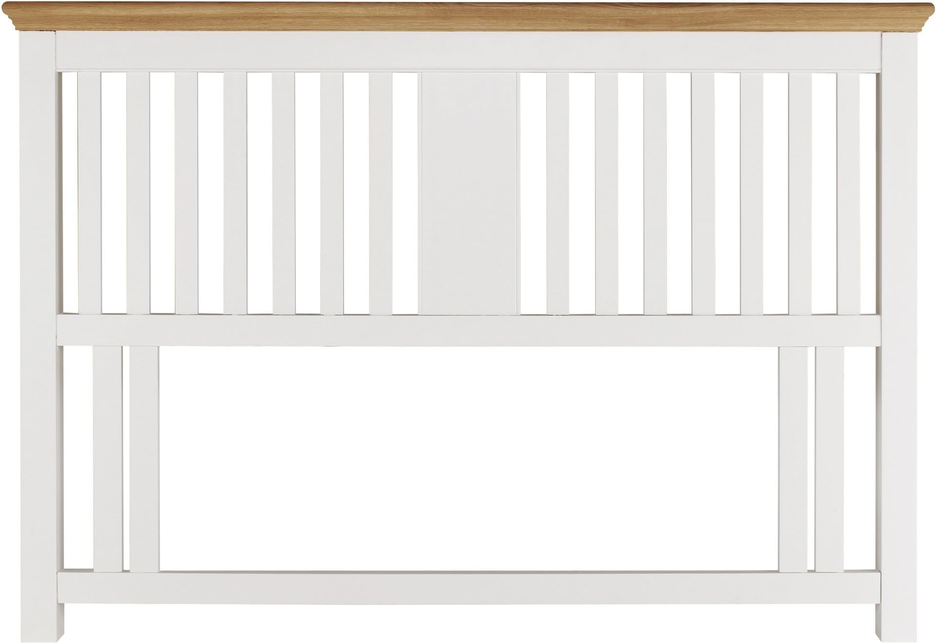 Premier Collection Hampstead Two Tone 135cm (Double - 4ft 6in) Headboard