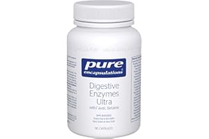Pure Encapsulations Digestive Enzymes Ultra with Betaine HCl - Vegetarian Digestive Enzyme Supplement to Support Protein, Car