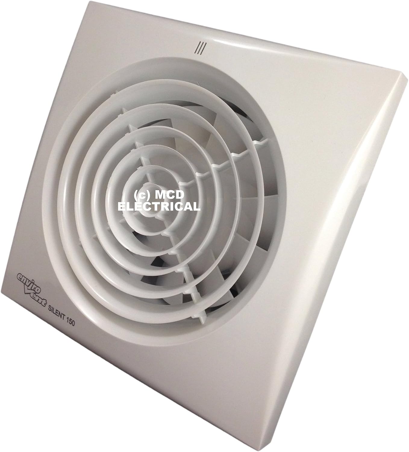 Envirovent Silent 150mm Extactor Fan Shutter & Adjustable Timer/Humidity Sensor