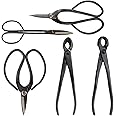 BambooMN 5 Piece Bonsai Sheal Tool Set, Concave Cutter, Knob Cutter, Bonsai Trimming, Beginner Friendly - 1 Set