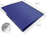 Rapesco 1826 ECO 2-Ring Binder 38 mm A4 Pack of 10 Assorted Colours view 3