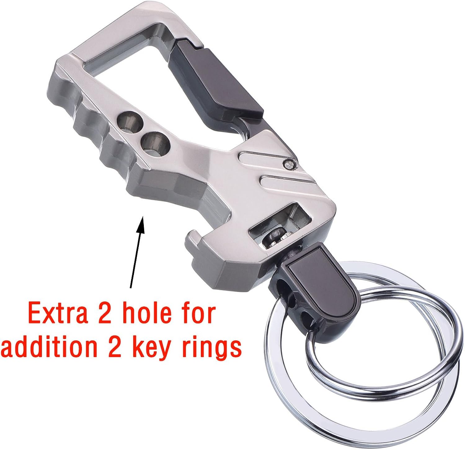 2 Pack Car Key Chain Bottle Opener Keychain for Men and Women (Multicolor): Automotive