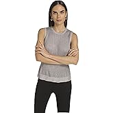Calvin Klein Womens Sleeveless Round Neck Knit Sweater