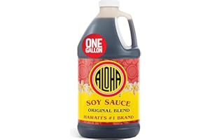 Aloha Shoyu - Original Blend Soy Sauce - Sweet and Light Profile - Made in Hawaii - 1 Gallon